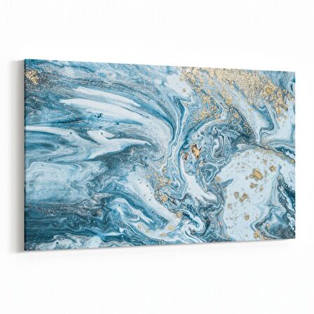 Olla 16647Y Mermer Desen Görsel Yatay Kanvas Tablo (Ölçü: 90X60)