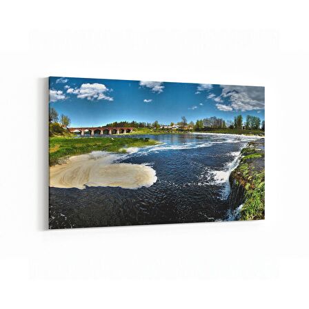 Olla 18839Y Yapı Görseli Yatay Kanvas Tablo (Ölçü: 150X100)