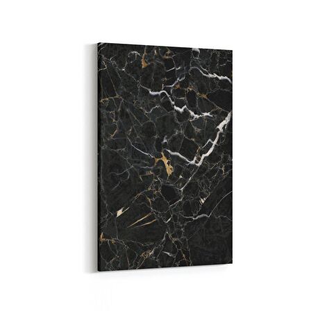Olla 16672D Mermer Desen Görsel Dikey Kanvas Tablo (Ölçü: 40X60)