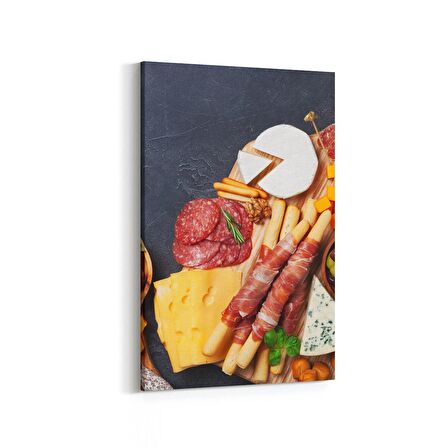 Olla 15065D Gıda Görseli Dikey Kanvas Tablo (Ölçü: 60X90)