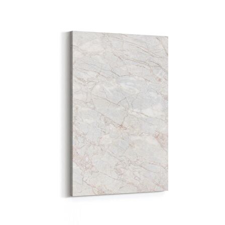 Olla 16682D Mermer Desen Görsel Dikey Kanvas Tablo (Ölçü: 20X30)