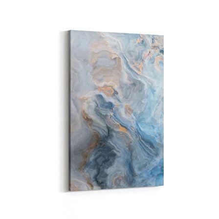 Olla 16664D Mermer Desen Görsel Dikey Kanvas Tablo (Ölçü: 40X60)