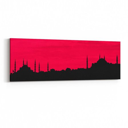 Olla 13150YI Dini Görsel Yatay Ince Kanvas Tablo (Ölçü: 90X30)