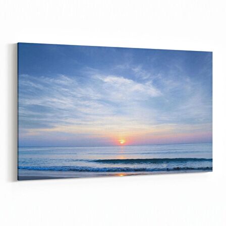 Olla 15941Y Günbatımı Görseli Yatay Kanvas Tablo (Ölçü: 30X20)