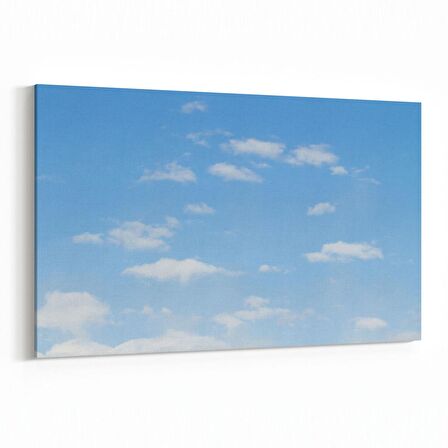 Olla 15598Y Gökyüzü Bulut Görseli  Yatay Kanvas Tablo (Ölçü: 45X30)