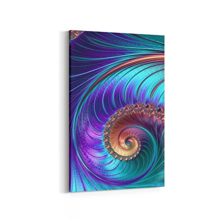 Olla 10126D Abstract Görsel Dikey Kanvas Tablo (Ölçü: 20X30)