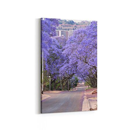 Olla 14312D Doğa / Manzara Görseli Dikey Kanvas Tablo (Ölçü: 60X90)