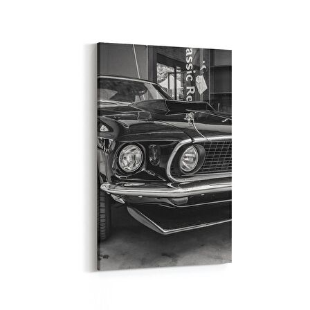 Olla 12271D Araç Görseli Dikey Kanvas Tablo (Ölçü: 100X150)