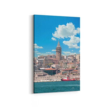 Olla 18013D Yapı Görseli Dikey Kanvas Tablo (Ölçü: 100X150)