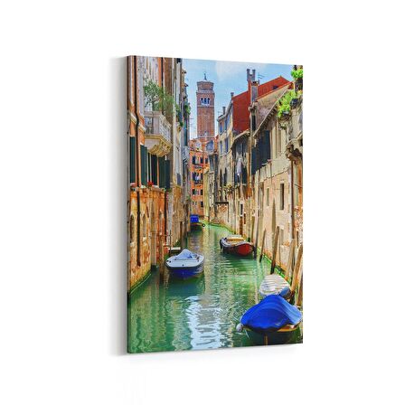 Olla 18479D Yapı Görseli Dikey Kanvas Tablo (Ölçü: 60X90)