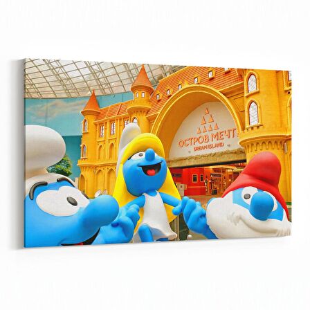 Olla 12747Y Çocuk Odası Görseli Yatay Kanvas Tablo (Ölçü: 30X20)