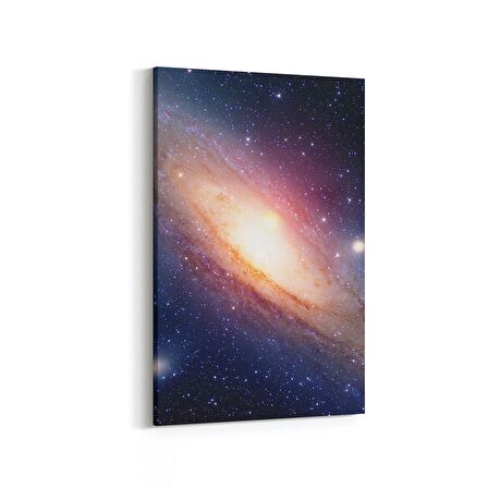 Olla 17649D Uzay Görseli Dikey Kanvas Tablo (Ölçü: 100X150)