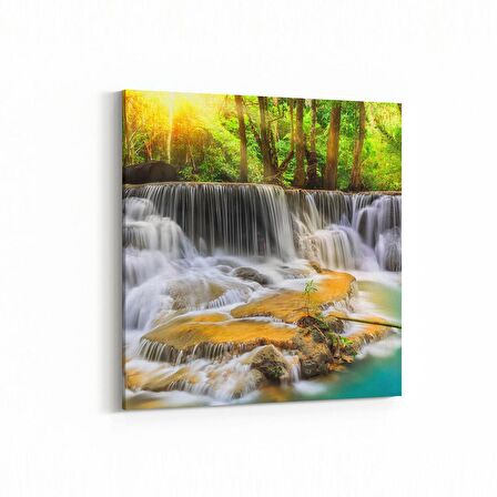 Olla 13619K Doğa / Manzara Görseli Kare Kanvas Tablo (Ölçü: 30X30)
