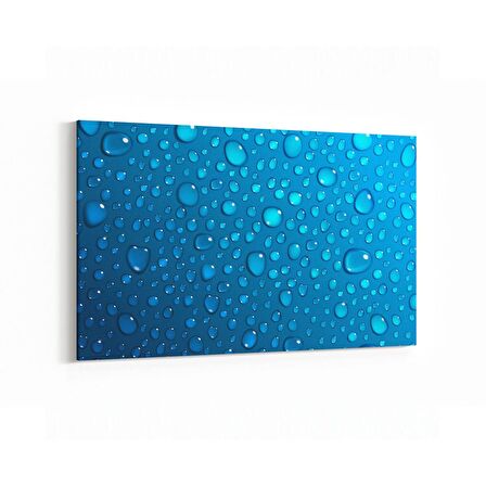 Olla 17251Y Su / Damla Görseli Yatay Kanvas Tablo (Ölçü: 45X30)