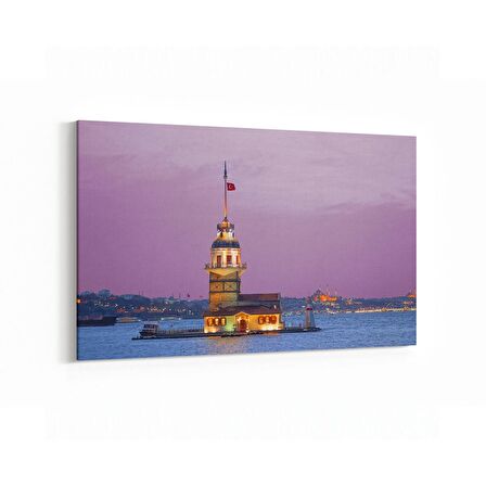 Olla 17895Y Yapı Görseli Yatay Kanvas Tablo (Ölçü: 45X30)