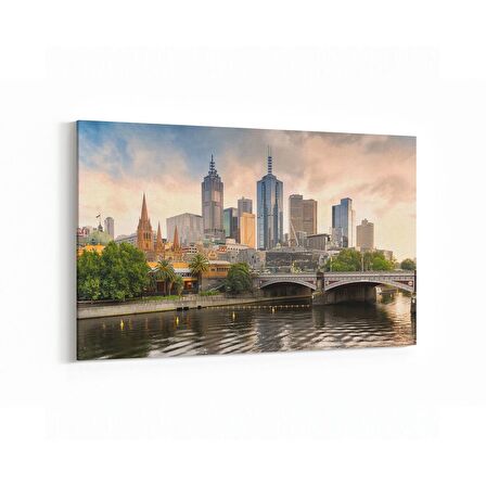 Olla 18543Y Yapı Görseli Yatay Kanvas Tablo (Ölçü: 90X60)