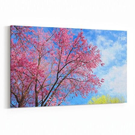 Olla 10725Y Ağaç Görseli Yatay Kanvas Tablo (Ölçü: 30X20)