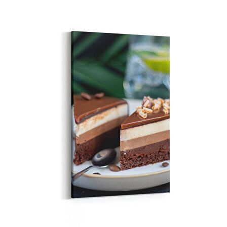 Olla 15092D Gıda Görseli Dikey Kanvas Tablo (Ölçü: 70X105)