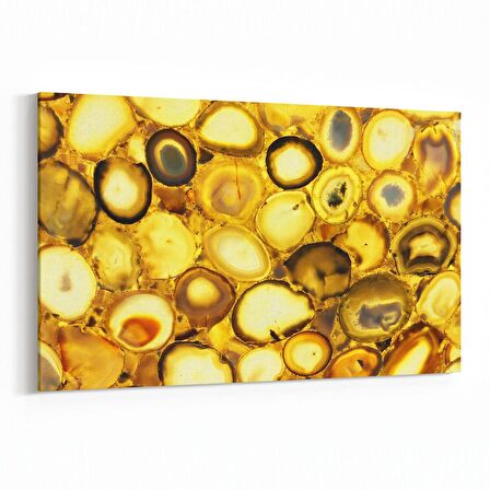 Olla 16707Y Mermer Desen Görsel Yatay Kanvas Tablo (Ölçü: 45X30)