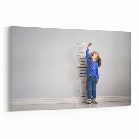 Olla 16753Y Model / Manken Görseli Yatay Kanvas Tablo (Ölçü: 70X50)