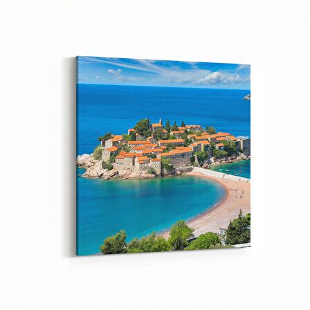 Olla 18695K Yapı Görseli Kare Kanvas Tablo (Ölçü: 30X30)