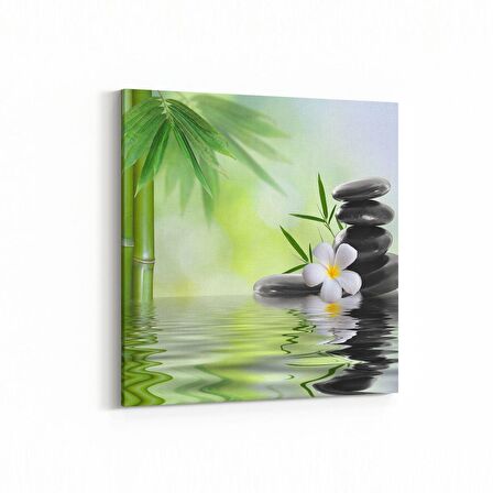 Olla 17110K Spa / Masaj Görseli Kare Kanvas Tablo (Ölçü: 25X25)