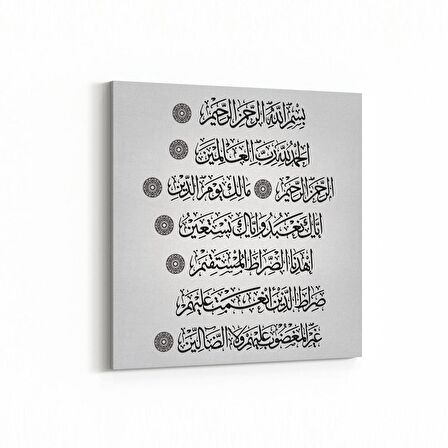 Olla 13052K Dini Görsel Kare Kanvas Tablo (Ölçü: 100X100)