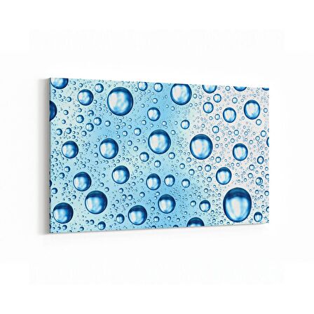 Olla 17281Y Su / Damla Görseli Yatay Kanvas Tablo (Ölçü: 120X80)