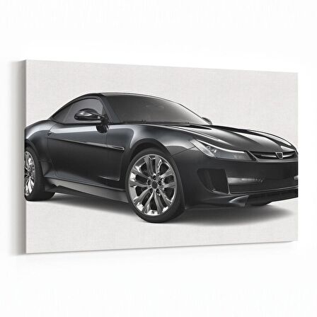 Olla 12296Y Araç Görseli Yatay Kanvas Tablo (Ölçü: 90X60)