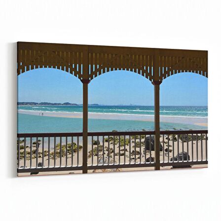 Olla 13745Y Doğa / Manzara Görseli Yatay Kanvas Tablo (Ölçü: 150X100)