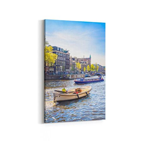 Olla 18855D Yapı Görseli Dikey Kanvas Tablo (Ölçü: 60X90)