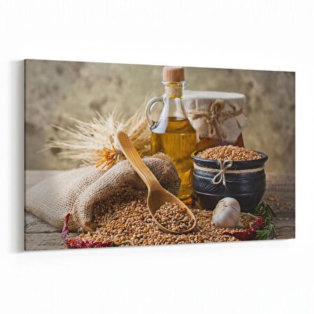 Olla 15119Y Gıda Görseli Yatay Kanvas Tablo (Ölçü: 30X20)