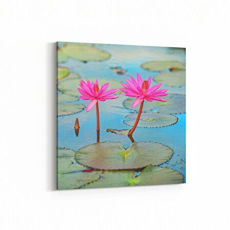 Olla 14410K Doğa / Manzara Görseli Kare Kanvas Tablo (Ölçü: 60X60)