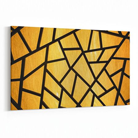 Olla 10315Y Abstract Görsel Yatay Kanvas Tablo (Ölçü: 120X80)