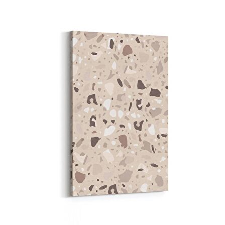 Olla 17369D Taş / Tuğla Görseli Dikey Kanvas Tablo (Ölçü: 100X150)