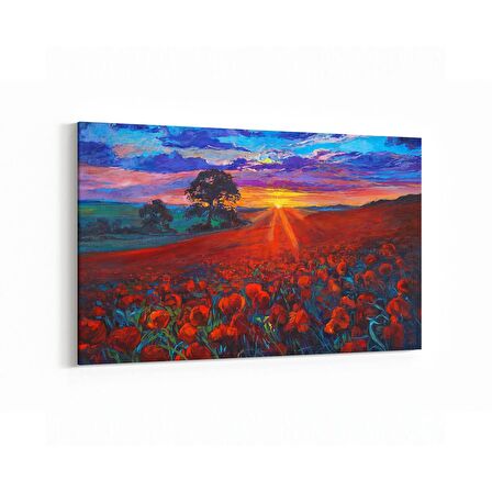 Olla 17762Y Yağlı Boya Görseli Yatay Kanvas Tablo (Ölçü: 120X80)