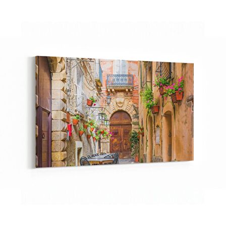 Olla 18811Y Yapı Görseli Yatay Kanvas Tablo (Ölçü: 90X60)