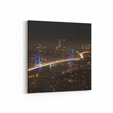 Olla 18779K4 Yapı Görseli Kare 4'lü Kanvas Tablo (Ölçü: 65X65)