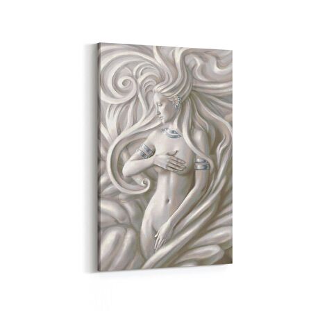 Olla 10000D 3 Boyut Görsel Dikey Kanvas Tablo (Ölçü: 60X90)