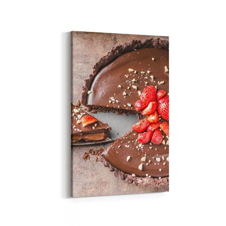 Olla 15216D Gıda Görseli Dikey Kanvas Tablo (Ölçü: 70X105)