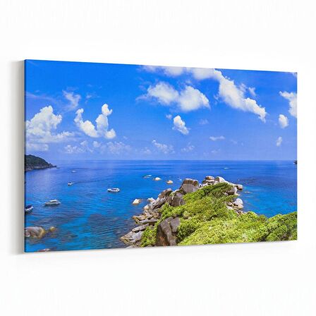 Olla 14518Y Doğa / Manzara Görseli Yatay Kanvas Tablo (Ölçü: 120X80)