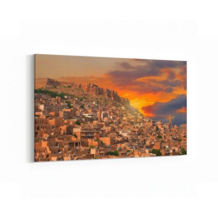 Olla 18227Y Yapı Görseli Yatay Kanvas Tablo (Ölçü: 150X100)