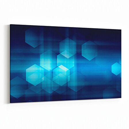 Olla 10352Y Abstract Görsel Yatay Kanvas Tablo (Ölçü: 150X100)