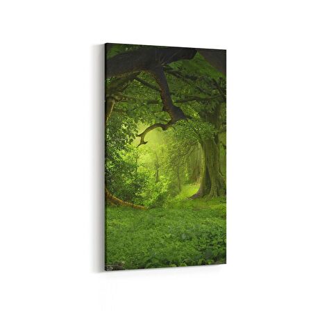 Olla 14120DD Doğa / Manzara Görseli Dikey Dar Kanvas Tablo (Ölçü: 60X120)