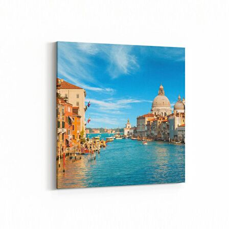 Olla 17984K Yapı Görseli Kare Kanvas Tablo (Ölçü: 30X30)