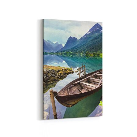 Olla 14291D Doğa / Manzara Görseli Dikey Kanvas Tablo (Ölçü: 70X105)