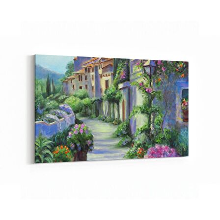 Olla 17798Y Yağlı Boya Görseli Yatay Kanvas Tablo (Ölçü: 70X50)