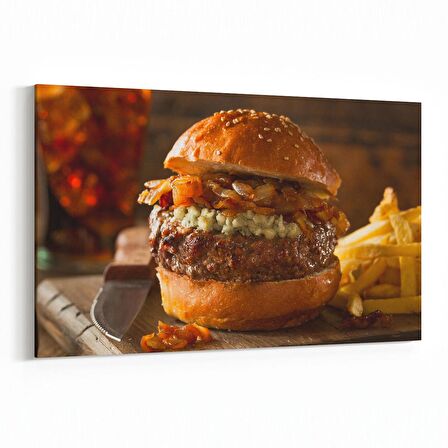 Olla 15145Y Gıda Görseli Yatay Kanvas Tablo (Ölçü: 70X50)