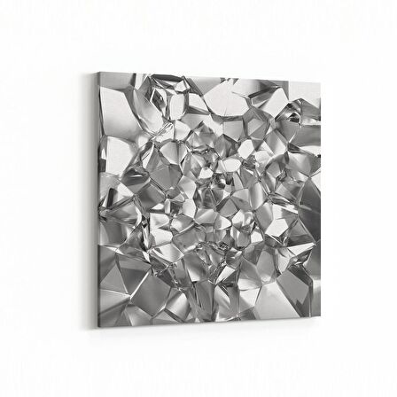 Olla 10090K Abstract Görsel Kare Kanvas Tablo (Ölçü: 25X25)