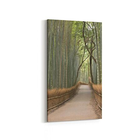 Olla 14401DD Doğa / Manzara Görseli Dikey Dar Kanvas Tablo (Ölçü: 30X60)